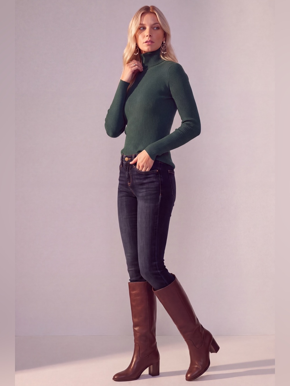 Lucky Brand-Stella Skinny Dark Blue Skinny Jeans. Size 26!